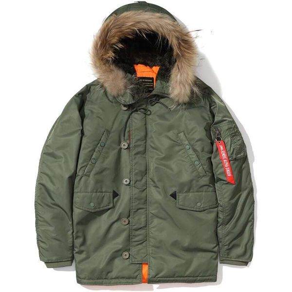 New Alpha Martin N3b Flight Pilot Jacket Men designer jacket Military Tactical Padded Coats Coldproond Windproof Warm Mid-Length Windbreake asian size s-2xl, Navy blue
New Alpha Martin N3b Flight Pilot Jacket Men designer jacket Military Tactical Padded Coats Coldproond Windproof Warm Mid-Length Windbreake asian size s-2xl, Navy blue