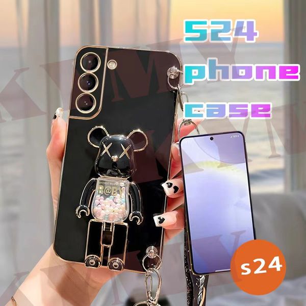 Samsung Ultra-thin S24 accessory set with candy bear design-durable metal-plated mobile phone case, buy Samsung S24Ultra mobile phone. Ultra ., Black
Samsung Ultra-thin S24 accessory set with candy bear design-durable metal-plated mobile phone case, buy Samsung S24Ultra mobile phone. Ultra ., Black