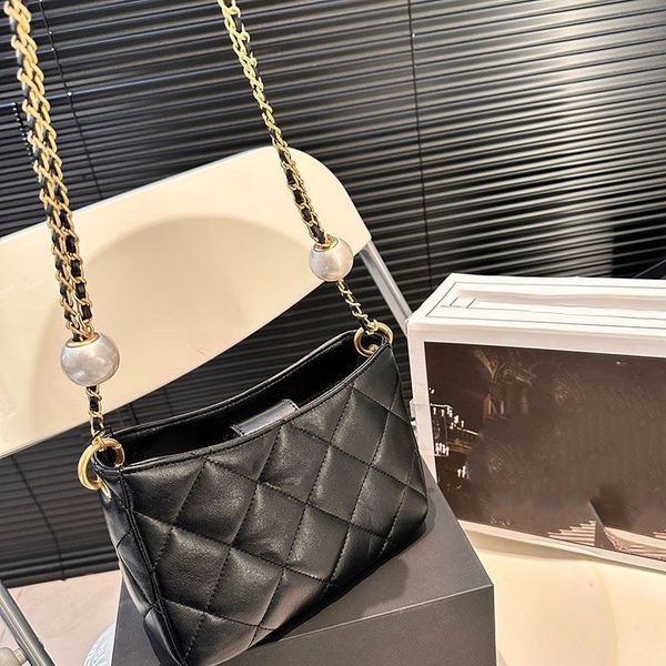 Designer bag Woman Women luxurys Classic Shoulder bag leather Armpit bag Pearl Chain bag Handbags Messenger bag Clutch Flap crossbody lady clutch Fortune bag 20m, Pink
Designer bag Woman Women luxurys Classic Shoulder bag leather Armpit bag Pearl Chain bag Handbags Messenger bag Clutch Flap crossbody lady clutch Fortune bag 20m, Pink