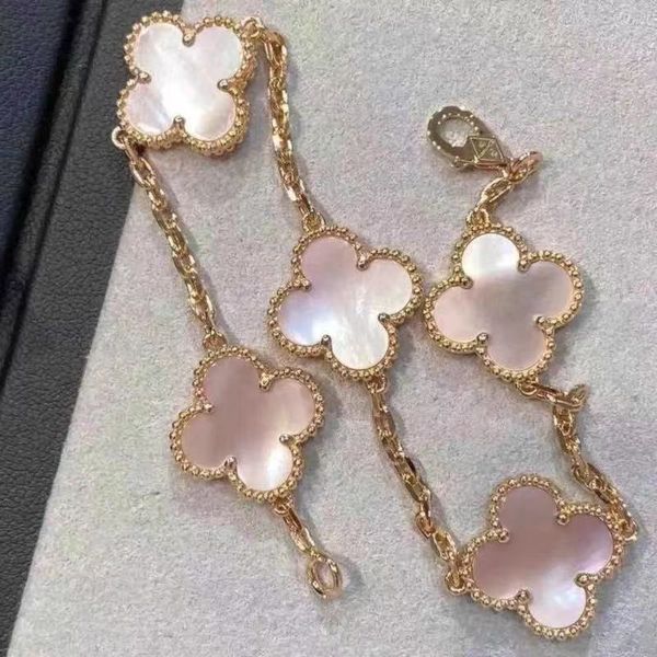 Van Clover Bracelet Designer Jewlery Rose Gold Bracelets for Woman Luxury Silver Leaf Charm Braclet with Zuf1
Van Clover Bracelet Designer Jewlery Rose Gold Bracelets for Woman Luxury Silver Leaf Charm Braclet with Zuf1