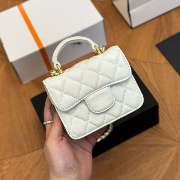 Designer Mini Chain bag Leather Wallet Shoulder Bag Fashion Crossbody Bags card holder Clutch Luxurys Purse Card Women Ccredit card slot Fortune bag 12M, White
Designer Mini Chain bag Leather Wallet Shoulder Bag Fashion Crossbody Bags card holder Clutch Luxurys Purse Card Women Ccredit card slot Fortune bag 12M, White