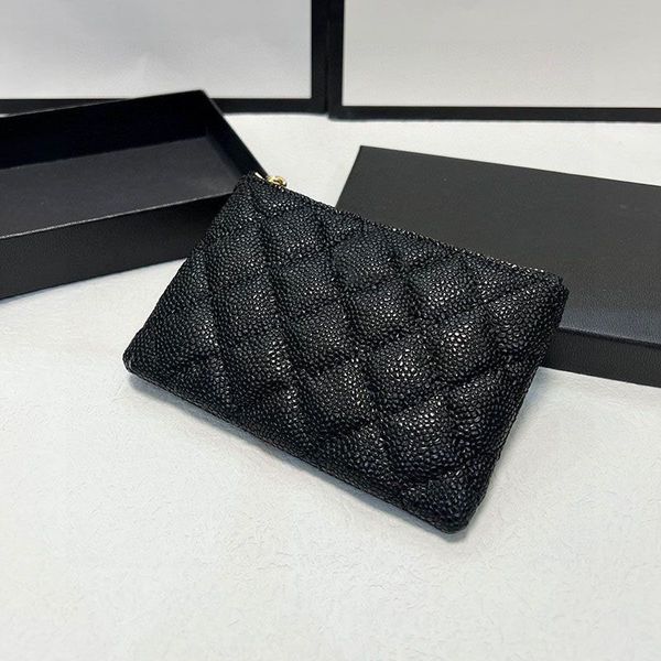 Designer bag Wallets Black cowhide Leather Wallet Classic coin purse Handbags Classic Clutch Bags Luxurys Purse Card Women Credit card slot Fortune Bag 14.5cm
Designer bag Wallets Black cowhide Leather Wallet Classic coin purse Handbags Classic Clutch Bags Luxurys Purse Card Women Credit card slot Fortune Bag 14.5cm