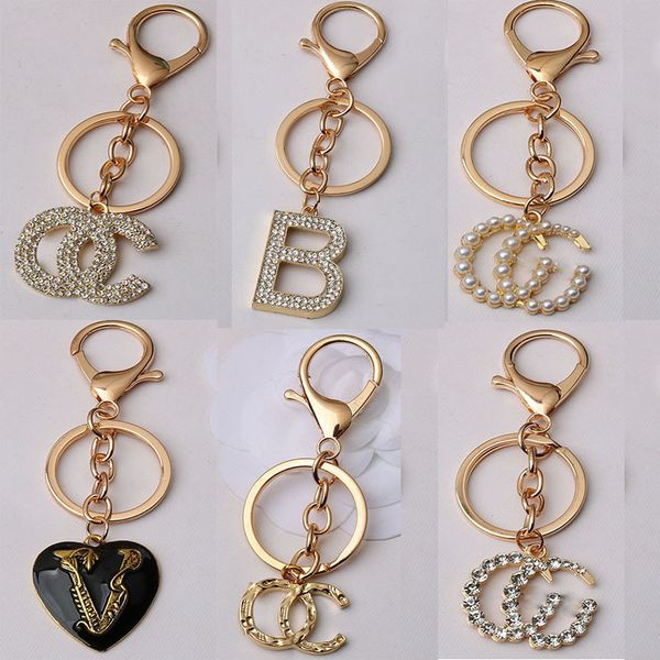 Designer Letter Keychain Leather Designers Keychains Metal — compare prices at CompareOffers