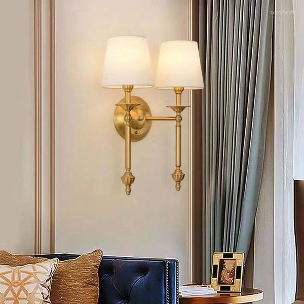 Lamps Wall OUFULA American Brass Lamp Indoor Living Room Bedroom Bedside Retro Villa El Corridor Hallway Lampl l
Lamps Wall OUFULA American Brass Lamp Indoor Living Room Bedroom Bedside Retro Villa El Corridor Hallway Lampl l