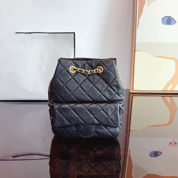 Designer Bags Luxury Backpack school bag Womens Genuine Leather chain bucket back packs Clutch handbag fashion bookbags Shoulder Bag fortune bag travel bag 20m, Black
Designer Bags Luxury Backpack school bag Womens Genuine Leather chain bucket back packs Clutch handbag fashion bookbags Shoulder Bag fortune bag travel bag 20m, Black