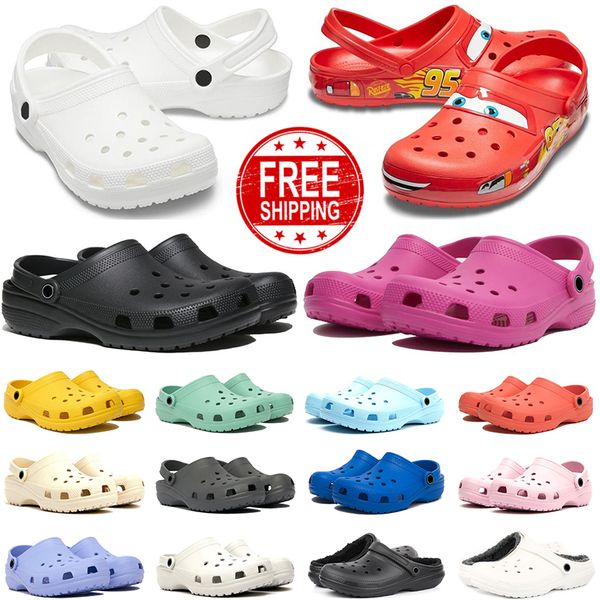 free shipping croc clog designer sandals men women kids slides slippers beach flat classic white black pink red blue yellow brown outdoor waterproof shoes, #20 m4-m11
free shipping croc clog designer sandals men women kids slides slippers beach flat classic white black pink red blue yellow brown outdoor waterproof shoes, #20 m4-m11
