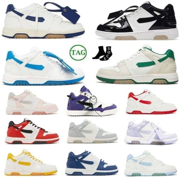 Designer Offes Men Women Top Quality Shoes Out of Office Low-tops Black White Pink Leather Light Blue Patent Runners Sneaker 36-45, Color4
Designer Offes Men Women Top Quality Shoes Out of Office Low-tops Black White Pink Leather Light Blue Patent Runners Sneaker 36-45, Color4