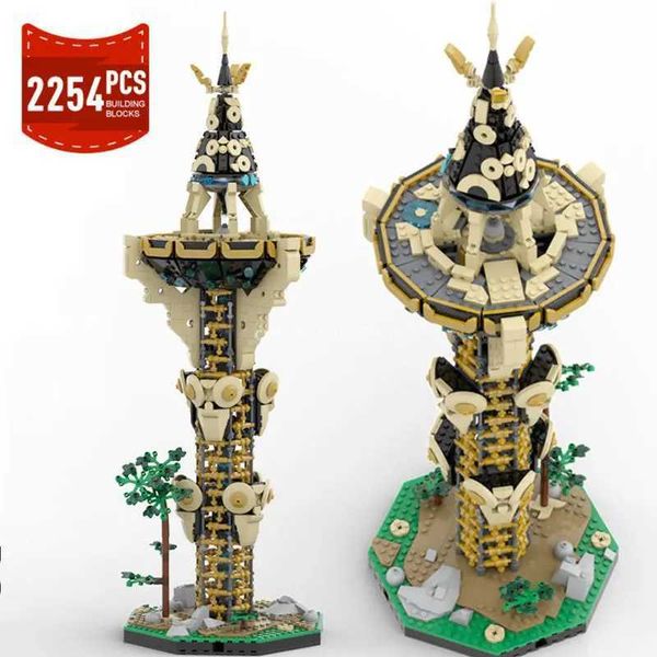 Sheikah Zeldaed Moc Tower House Model Building Blocks Set Game Architecture MOC-139323 129936 Assemble Bricks Toy Birthday GiftsY241106IVP3, White
Sheikah Zeldaed Moc Tower House Model Building Blocks Set Game Architecture MOC-139323 129936 Assemble Bricks Toy Birthday GiftsY241106IVP3, White