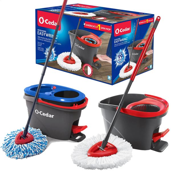 

Activated Foot Pedal Spin Mop Bucket Hands-free System 240329