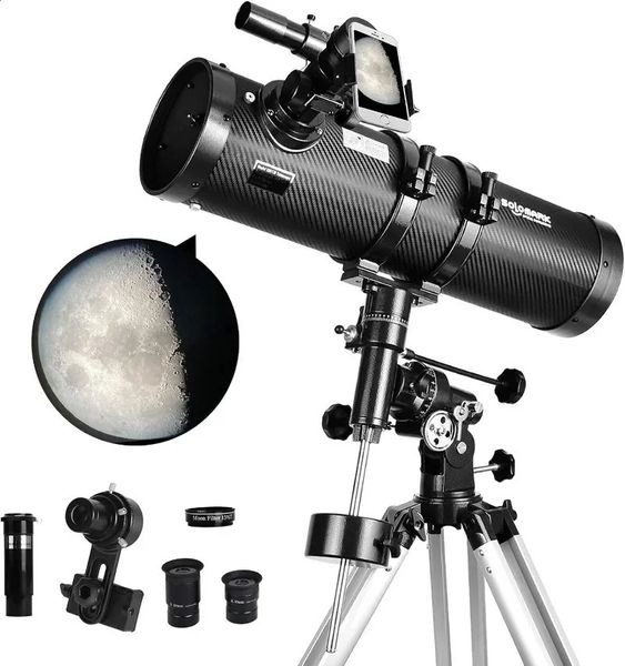 Telescope 130EQ tonian Reflector Telescopes Professional for Adults Astronomy 241105 Z260718