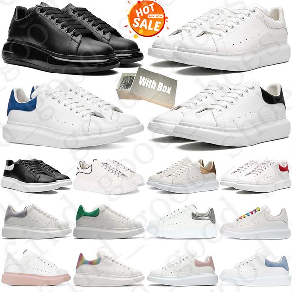 With Box Designer Shoes Oversized Sneaker Platform Scarpe Mens Womens White Black Leather Suede Velvet Lace Up Chaussures Espadrilles Unisex Sports Trainers, #21 rainbow 36-39
With Box Designer Shoes Oversized Sneaker Platform Scarpe Mens Womens White Black Leather Suede Velvet Lace Up Chaussures Espadrilles Unisex Sports Trainers, #21 rainbow 36-39