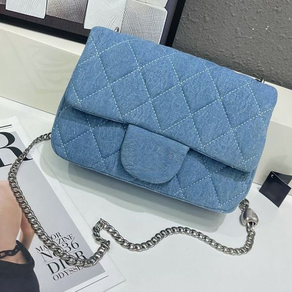 NEW 2024 Fashion bag Designers bags Denim Shoulder Classic handbag Women Handbags Womens crossbody Vintage Clutch Tote Messenger bags Armpit bag chain bag 24m, Blue
NEW 2024 Fashion bag Designers bags Denim Shoulder Classic handbag Women Handbags Womens crossbody Vintage Clutch Tote Messenger bags Armpit bag chain bag 24m, Blue