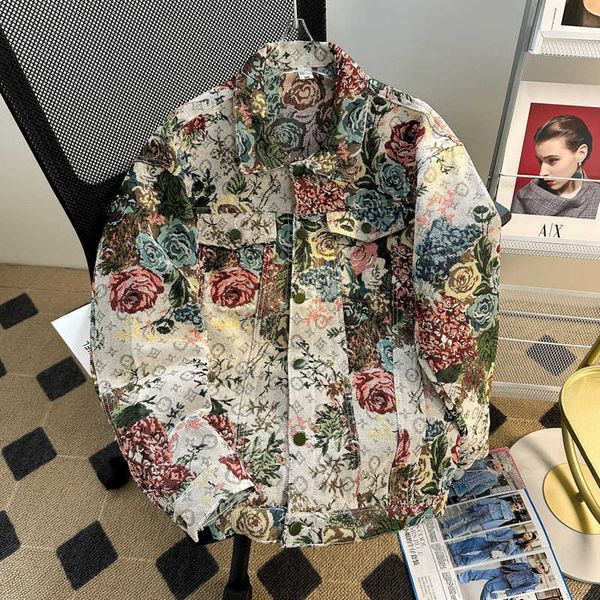 Mens Jackets Designer 23Ss New High-Quality Casual Fashion Mens Womens Denim Ja…