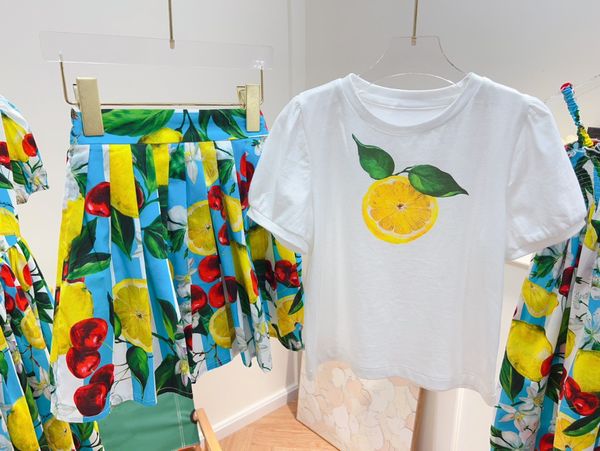 2024 Fruit Girls Short Set Letter Fruity Girls Outfits Summer Clothes Suit Cute Novelty Kids Suits Children Clothing, White
2024 Fruit Girls Short Set Letter Fruity Girls Outfits Summer Clothes Suit Cute Novelty Kids Suits Children Clothing, White
