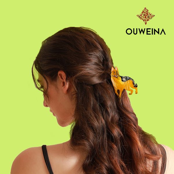 New Brown Cute Puppy Acetate Hair Clip Hair Scratch Clip Back of Head Hair Clip Shark Clip Headwear
New Brown Cute Puppy Acetate Hair Clip Hair Scratch Clip Back of Head Hair Clip Shark Clip Headwear