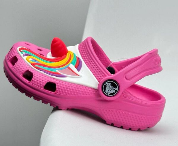 Sandals EVA Kids Crocclog Crocodile Shoes Lightweight Comfortable High-Quality Children Summer Slides Designers Sandalias Mujer Slippers, Gray
Sandals EVA Kids Crocclog Crocodile Shoes Lightweight Comfortable High-Quality Children Summer Slides Designers Sandalias Mujer Slippers, Gray