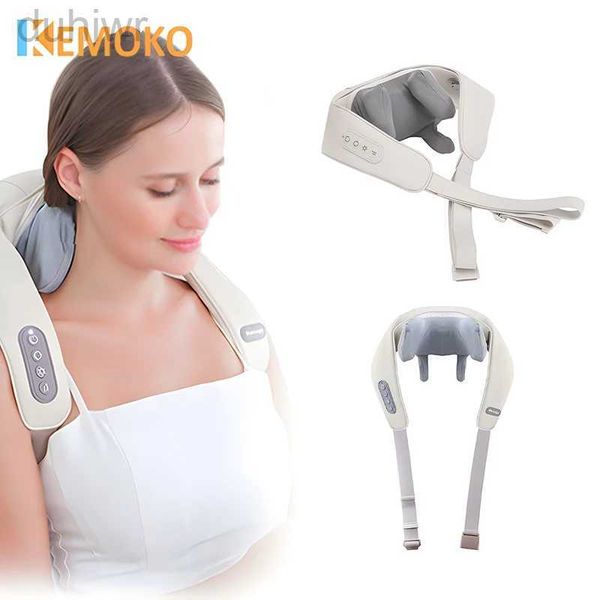 Full Body Massager Neck Shoulder Massager Care Shiatsu Heat Leg Back Muscle Kne…