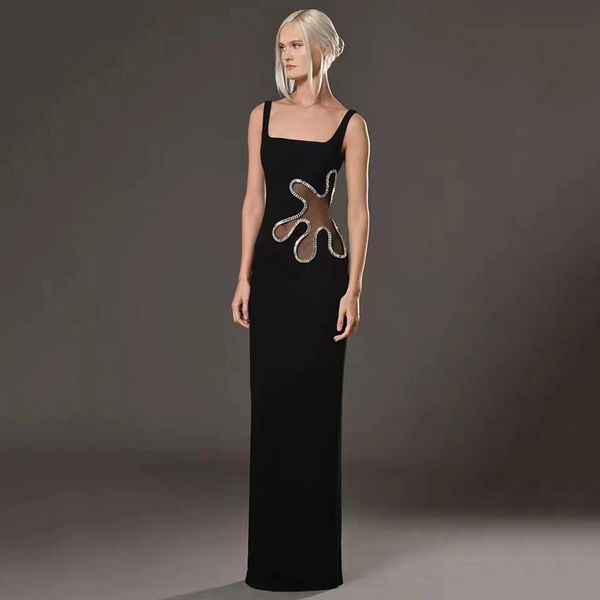 2024 new IG influencer women black sexy dresses designer mesh see-through luxury rhinestone celebrity party bandage long dress HL2521
2024 new IG influencer women black sexy dresses designer mesh see-through luxury rhinestone celebrity party bandage long dress HL2521