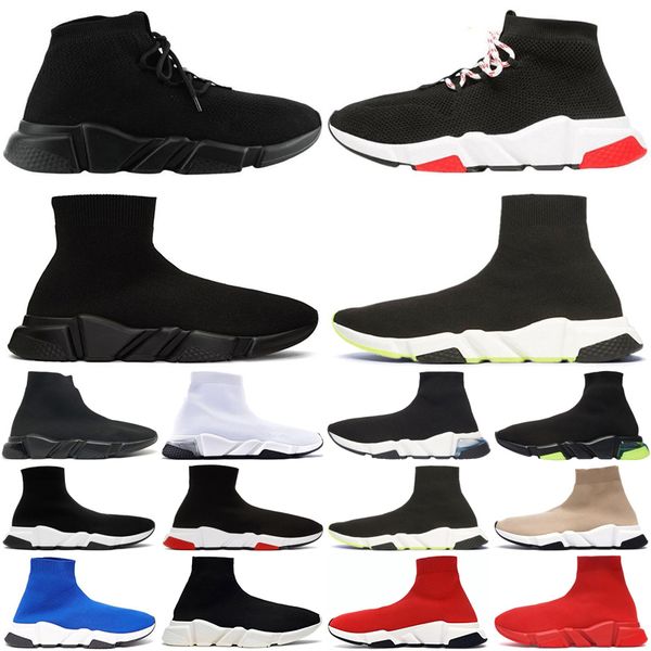 

Designer shoes triple s sneakers sock speed trainers for men women casual Lace Up Black Clearsole mens Plate-forme luxury fashion, #10