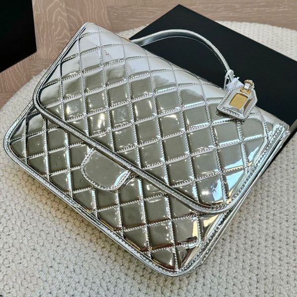 Designers bags Real leather Luxury Backpack Paint surface Classic Women luxurys Shoulder bag Handbags Messenger Chain Bag Clutch Wallet lady clutch Fortune bag 31m, Silver
Designers bags Real leather Luxury Backpack Paint surface Classic Women luxurys Shoulder bag Handbags Messenger Chain Bag Clutch Wallet lady clutch Fortune bag 31m, Silver