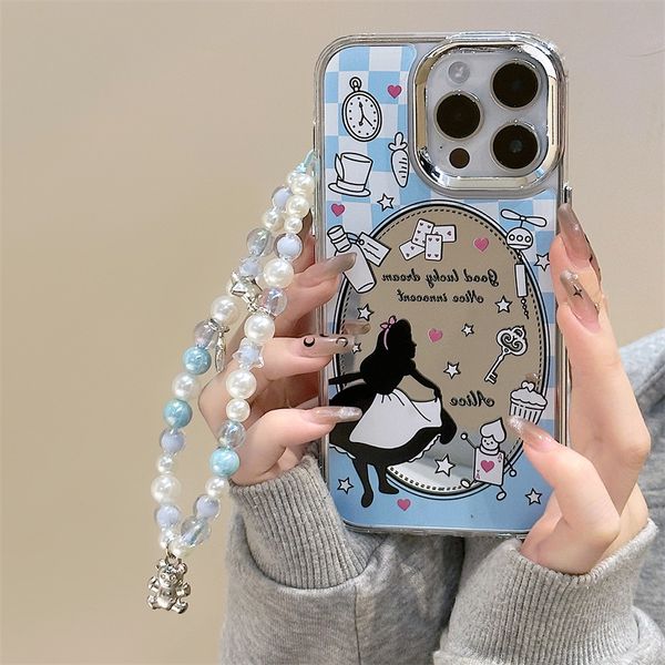 Glossy Glitter Luxury Cute Girl Love Letters Mirror Designer TPU Shockproof Protective Cases for IPhone16 Pro Max 15 14 13 12 11 Pro Max X/XS Max XR Cover With Bracelet, Blue
Glossy Glitter Luxury Cute Girl Love Letters Mirror Designer TPU Shockproof Protective Cases for IPhone16 Pro Max 15 14 13 12 11 Pro Max X/XS Max XR Cover With Bracelet, Blue