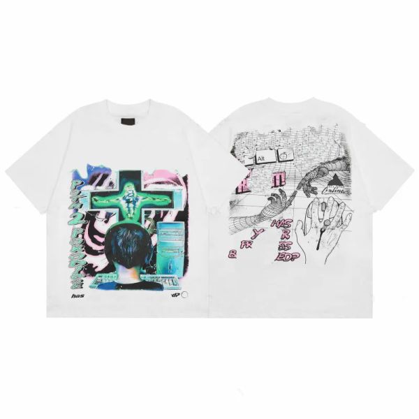 T Designer Mens Vintage Wash Helles Start Shirts Hip Hop Fashion Tees Womens Graphic High Quality Cotton Short Sleeve Oversized Shirt Couples Top B36, Beige
T Designer Mens Vintage Wash Helles Start Shirts Hip Hop Fashion Tees Womens Graphic High Quality Cotton Short Sleeve Oversized Shirt Couples Top B36, Beige