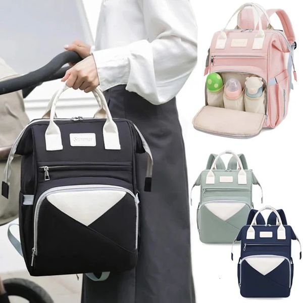 Mommy Baby Diaper Bag Baby Stroller Hanging Backpack Changing Mat Wet and Dry Carrying Large Capacity Nappy Fashion Mommy Bag 240407, Pink
Mommy Baby Diaper Bag Baby Stroller Hanging Backpack Changing Mat Wet and Dry Carrying Large Capacity Nappy Fashion Mommy Bag 240407, Pink