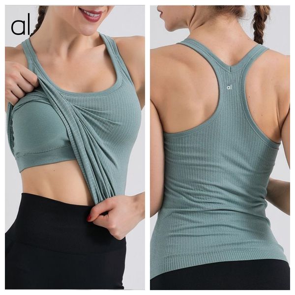 Yoga AL-022 Bra Backless Crop Top Women Crew Neck with Gym Off Shoulder Sexy Tank Tops Fiess Cami Casual Summer s
Yoga AL-022 Bra Backless Crop Top Women Crew Neck with Gym Off Shoulder Sexy Tank Tops Fiess Cami Casual Summer s