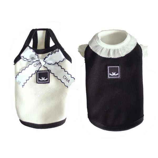Clothes Summer Designer Apparel Pet Shirt Sundress Printed Dog Princess Dress Puppy Skirt with Classic Letters for Small Dogs Cats XXS A776, Black
Clothes Summer Designer Apparel Pet Shirt Sundress Printed Dog Princess Dress Puppy Skirt with Classic Letters for Small Dogs Cats XXS A776, Black