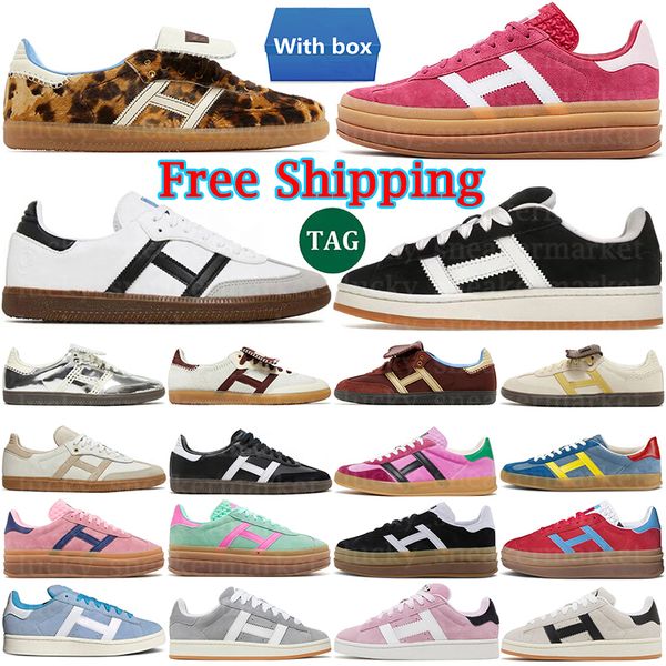 

With box Free shipping Designers og Casual shoes for men women vegan adv 00s grey gum shoe spezial sneakers Pony leopard black white Silver Metallic mens sport trainer, Yellow