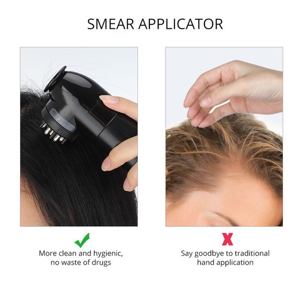 70ML Scalp Applicator Liquid Comb Portable Massage Comb Essential Oil Liquid Guiding Massager Anti Hair Loss Scalp Care Tools