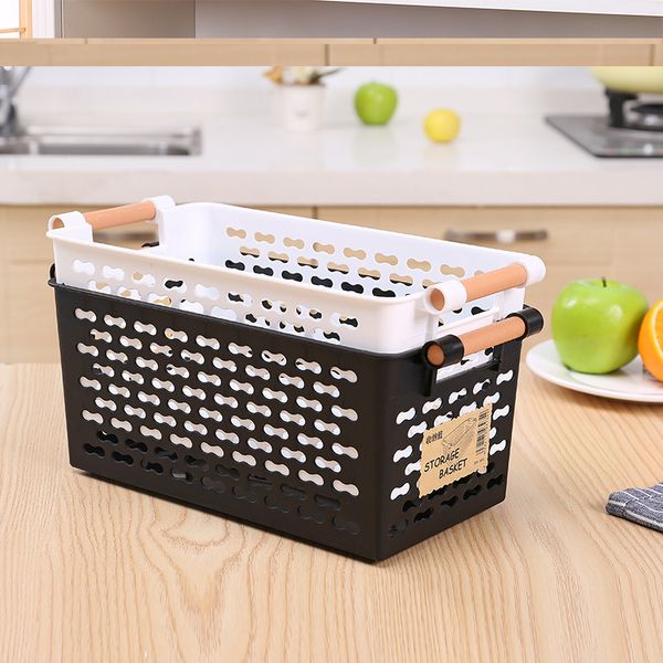 Plastic Black Storage Basket Bathroom Desktop Snacks Cosmetic Storage Basket Kitchen Table Sundry Storage Boxes, Color
Plastic Black Storage Basket Bathroom Desktop Snacks Cosmetic Storage Basket Kitchen Table Sundry Storage Boxes, Color