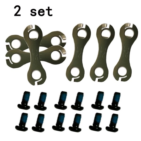 Bike Disc Brake Rotor Bolts Safety Washers - 12 Bolt Rotors For RT56 RT66 Y8KT98010 MTB Road Mountain Bicycle Cycling Parts