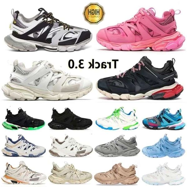 

Factory Direct Sale track tracks luxury shoes women trainers Track 3 3.0 Shoes AAA Triple white black leather Trainer Printed shoes Size 35-45, 1_a