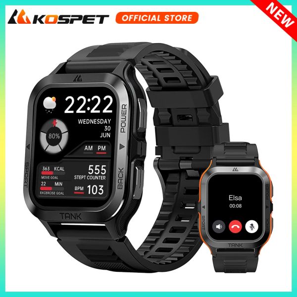 KOSPET Original TANK M2 Ultra Smart Watch Men Military Smartwatch Men's Fiess Watches AI Voice 70 Sport Modes IP69K Waterproof watch 's es
KOSPET Original TANK M2 Ultra Smart Watch Men Military Smartwatch Men's Fiess Watches AI Voice 70 Sport Modes IP69K Waterproof watch 's es