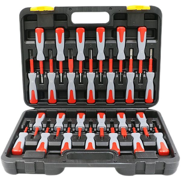 26pcs Car Terminal Pin Crimp Terminal Release Puller Car Wire Removal Tool new Repair Tool Automotive Wire Terminal Pin 2025 Removal Tool