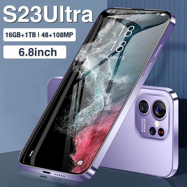 Ultra S23 Cross-Border New Arrival in Stock 4G Android 2 16 Smartphone 6.3-Inch Full HD Screen Foreign Trade Agent, Multi-color
Ultra S23 Cross-Border New Arrival in Stock 4G Android 2 16 Smartphone 6.3-Inch Full HD Screen Foreign Trade Agent, Multi-color