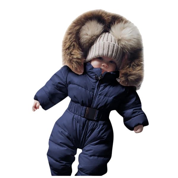 Newborn Rompers Infant Hooded Outerwear Snowsuit Baby Overalls Jumpsuit Warm Children's Clothing 3 6 9 12 18 24M, Ivory
Newborn Rompers Infant Hooded Outerwear Snowsuit Baby Overalls Jumpsuit Warm Children's Clothing 3 6 9 12 18 24M, Ivory