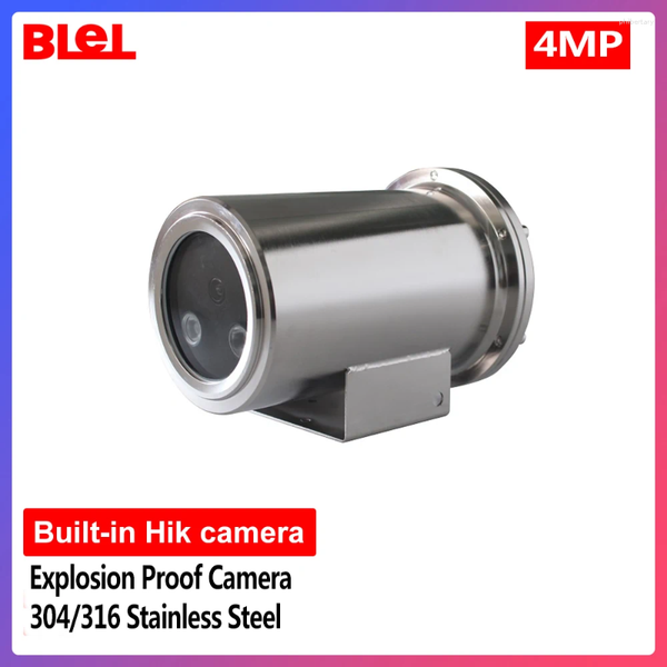 Protection Security Surveillance 4mp Fixed Lens Explosion Proof Camera Made Of 304/316 Stainless Steel IP68
Protection Security Surveillance 4mp Fixed Lens Explosion Proof Camera Made Of 304/316 Stainless Steel IP68