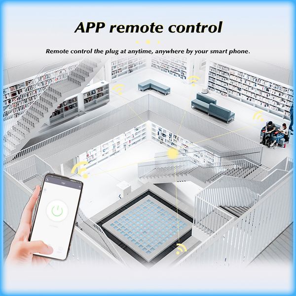 20A WiFi Smart Socket EU/FR Plug Timing Voice Remote Control Tuya SmartLife APP Control Works With Alice Alexa Google Assistant