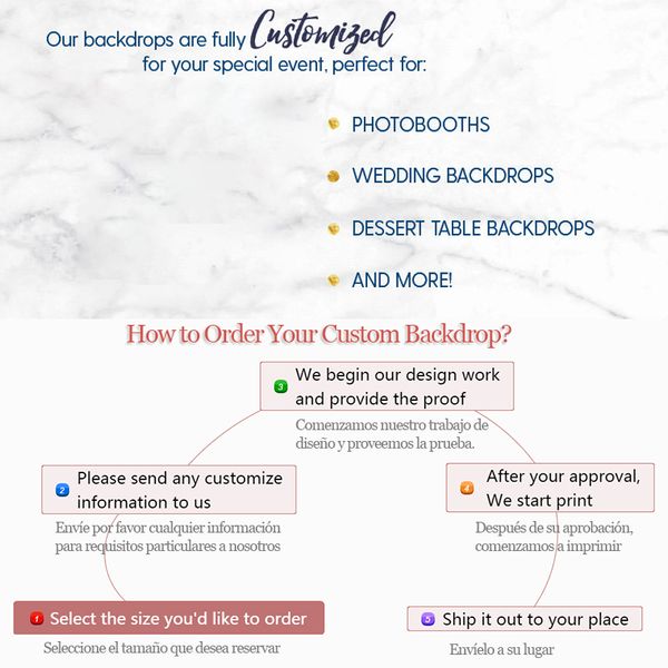 Silver Dots Happy Birthday Party Backdrop For Photography Name Customized Banner Poster Baby Children Portrait Photo Background