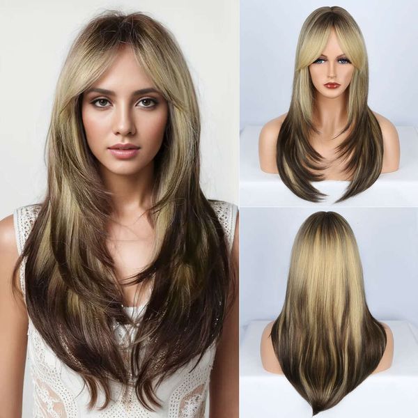 New Octagonal Micro Curl Gradient Long Straight Hair Chemical Fiber Wig Full Head Set, Lc206813
New Octagonal Micro Curl Gradient Long Straight Hair Chemical Fiber Wig Full Head Set, Lc206813