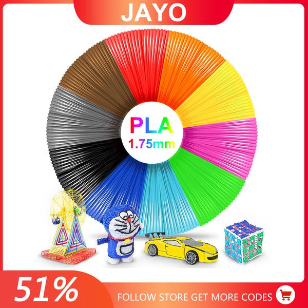 PLA Filament For 3D Pen Printing Filament 1.75mm 3D Printing Materials 10M 3D Pen Refills Red Gifts For Children