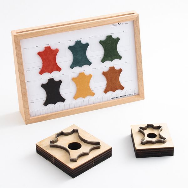 DIY Tool Leather Craft Cutting Die Stencils Template Tag Pendant Mold Wooden Rule Die Tag Pendant Metal Cutting Hand Tool Supply