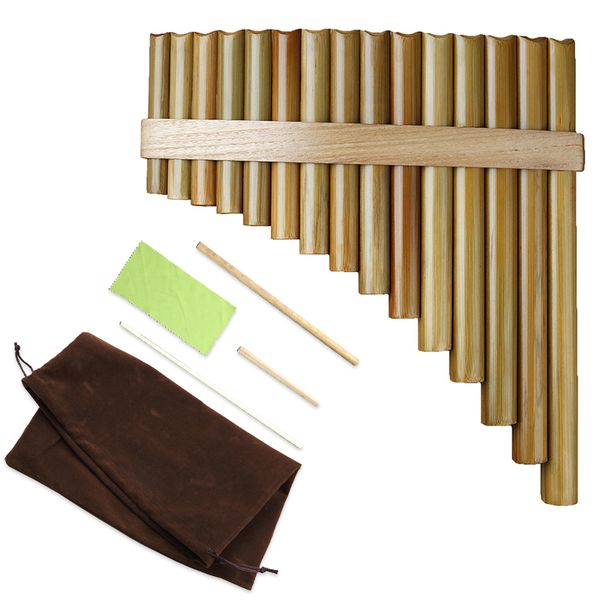15 Pipes G Key Pan Flute High Quality — compare prices at CompareOffers