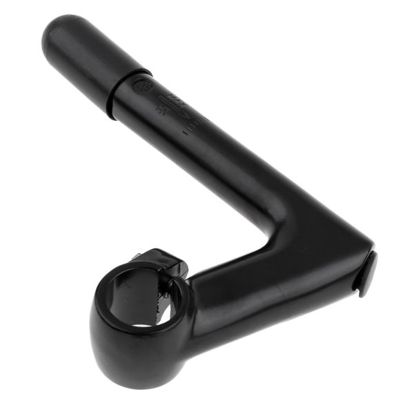 Aluminum Alloy Bike Quill Stem For Fixed Gear Mountain Bike Accessory Black