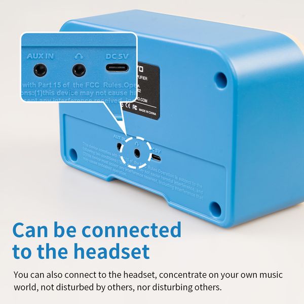 JOYO JA-02 II 5W Guitar Amplifier Dual Channel Clean & Overdirve Effect Mini Guitar AMP with Bluetooth 5.0 AUX Connetor