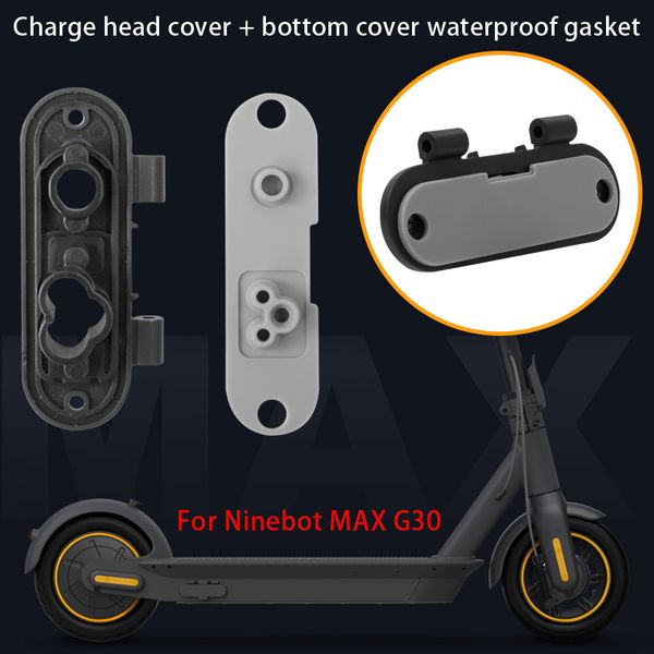 Electric Scooter Waterproof Charging Port Dust Plug Case Dust Plug For Segway Ninebot MAX G30 Kickscooter Dust Cover Accessories