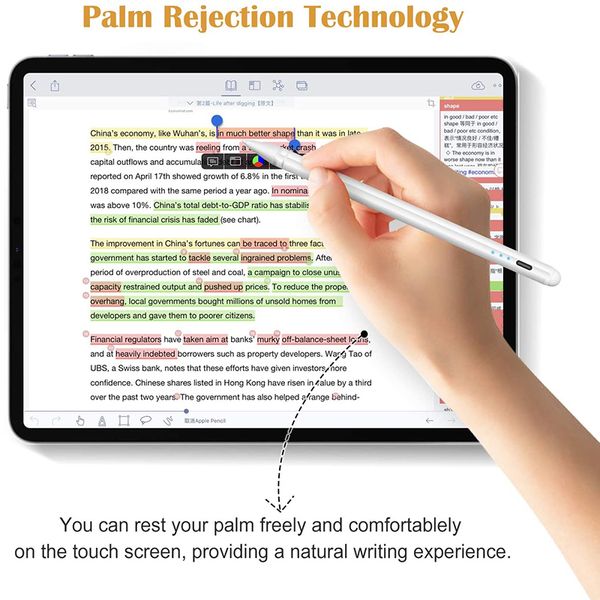 2018-2023 Stylus Pen For iPad/iPad Pro/iPad Air/iPad mini Smart Touch Pen for iOS Tablet Accessories Pencil 2019 2020 2021 2022