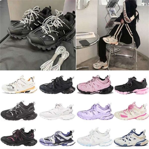 Factory Direct Sale Luxury Brand Mens Womens Track 3 3.0 Casual Shoes Triple White Black Sneakers Leather Trainer Printed, 1_a
Factory Direct Sale Luxury Brand Mens Womens Track 3 3.0 Casual Shoes Triple White Black Sneakers Leather Trainer Printed, 1_a